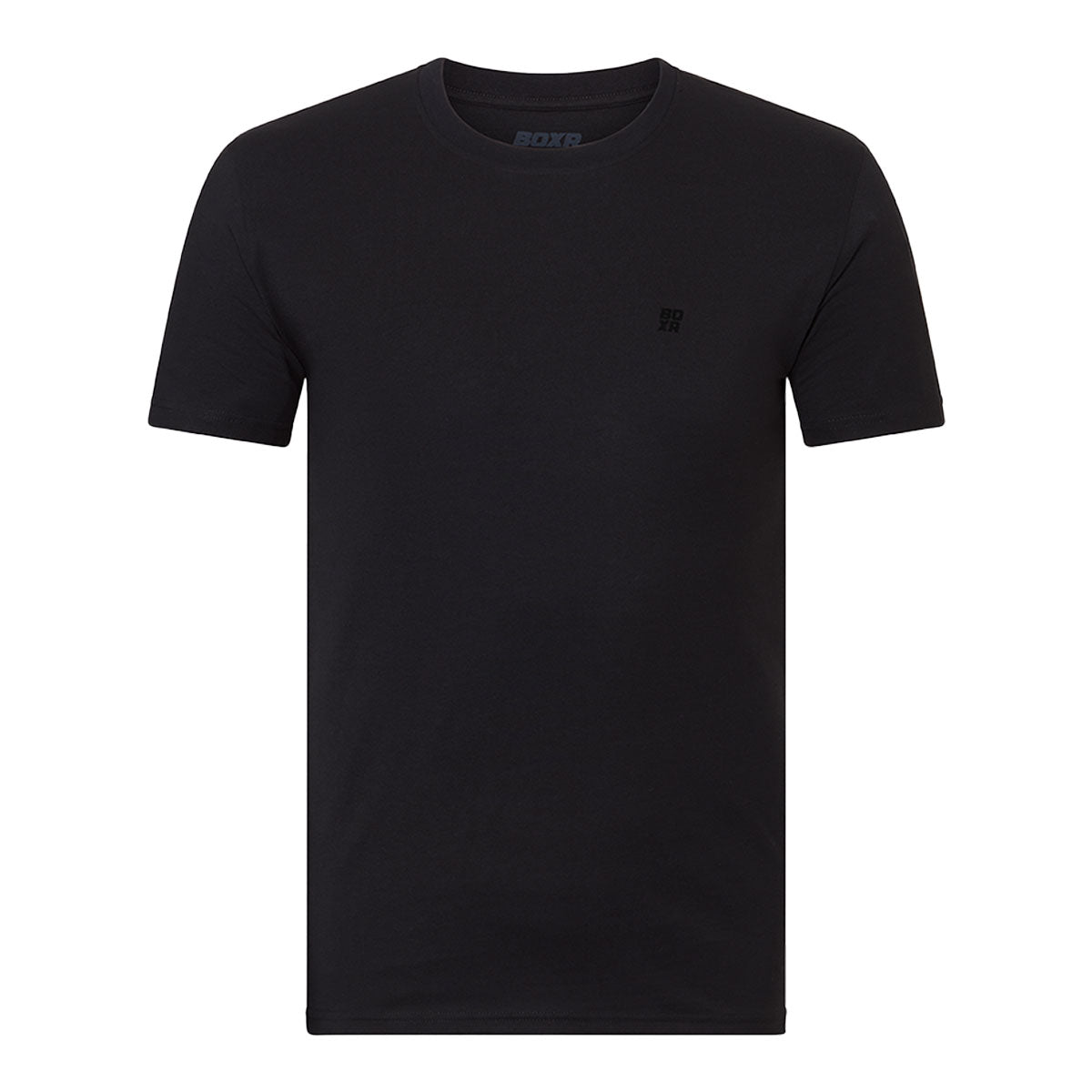 BOXR | Camisetas Casuales de Bambú - Pack de 1 - Negro