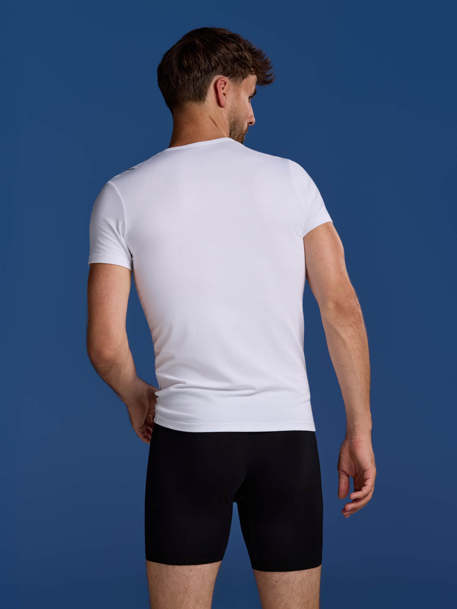 BOXR | Camiseta De Bambú - Pack de 2 - Blanco