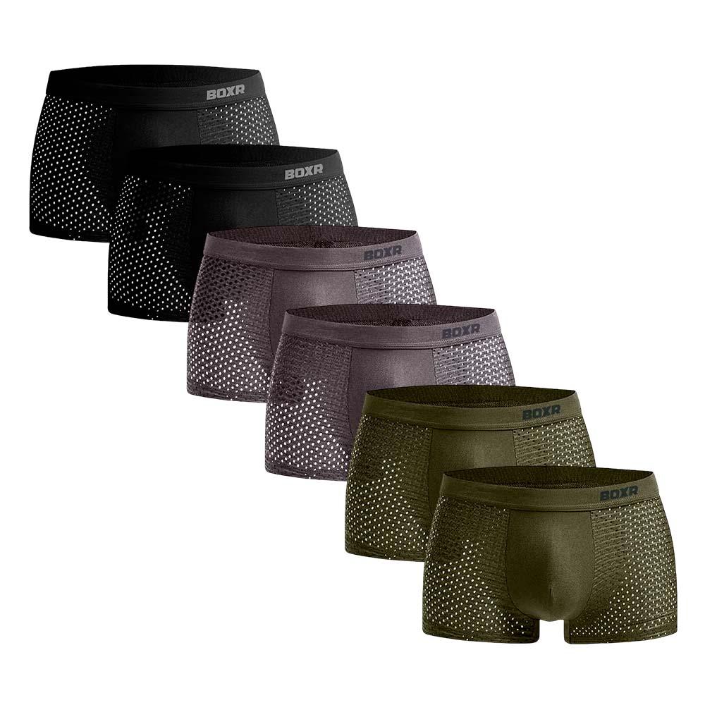 BOXR | Boxers De Bambú 2.0 - Pack de 6 - Vibras del Bosque
