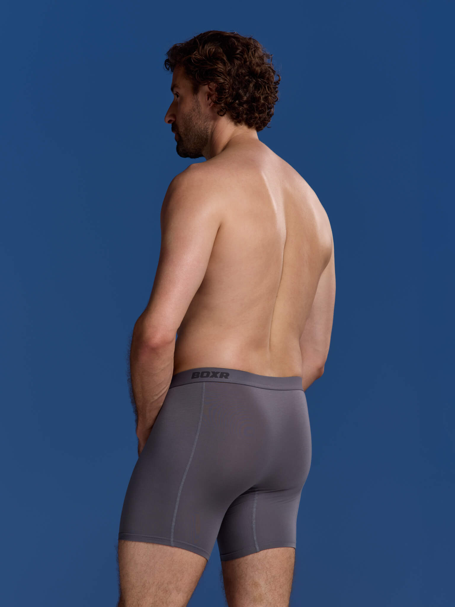 BOXR | Bóxers de Bambú Pro - Pack de 6 - Gris