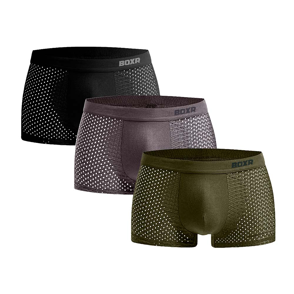 BOXR | Boxers De Bambú 2.0 - Pack de 3 - Vibras del Bosque