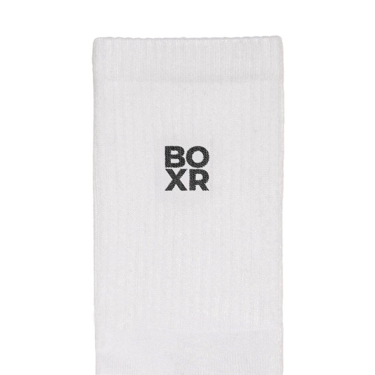BOXR | Calcetines Deportivos de Bambú 2-Pack Blanco