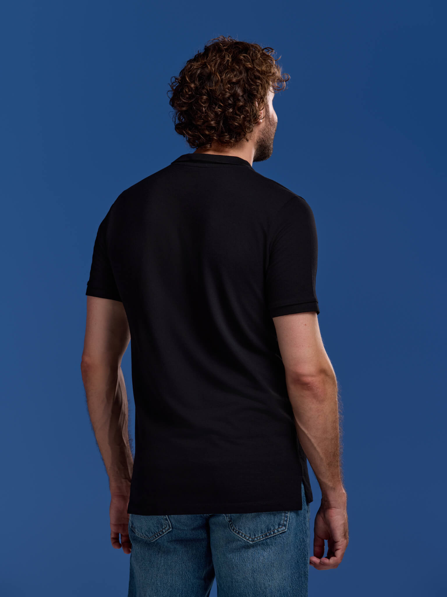 BOXR | Polo de bambú Negro