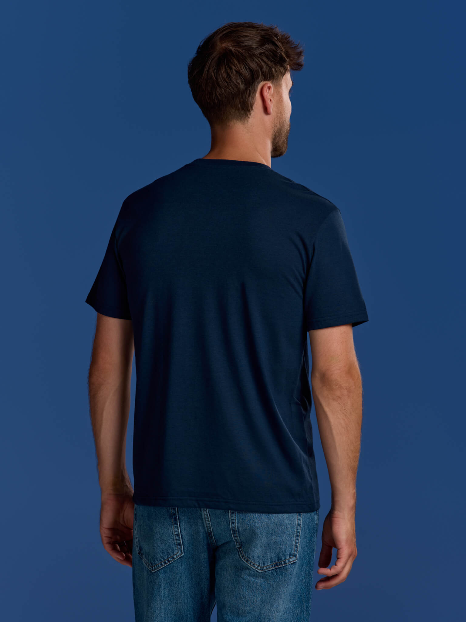 BOXR | Camisetas Casuales de Bambú - Pack de 10 - Azul Marino