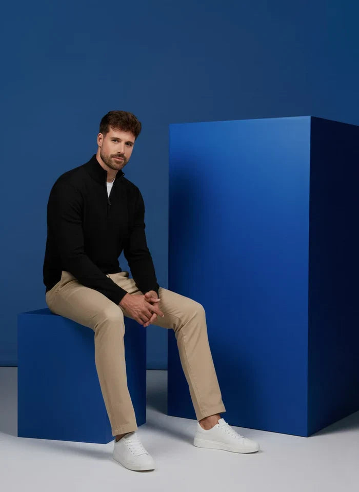 Dress shirt under a sweater Stylish combinations