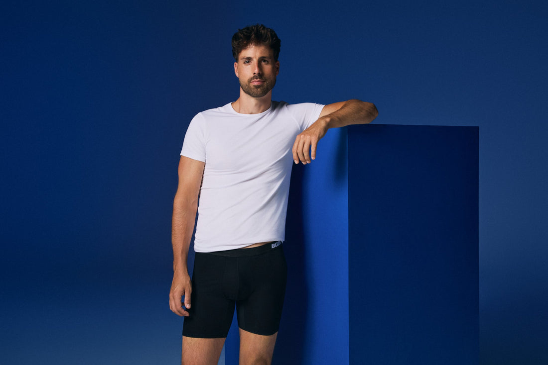 Bamboo undershirt for men: breathable and invisible