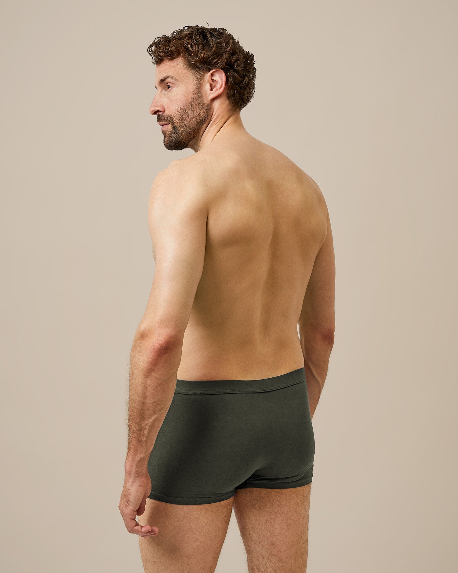 BOXR | Boxers De Bambú - Pack de 8 - Verde Oliva