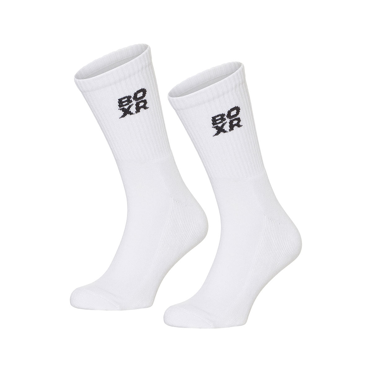 BOXR | Calcetines Deportivos de Bambú 2-Pack Blanco