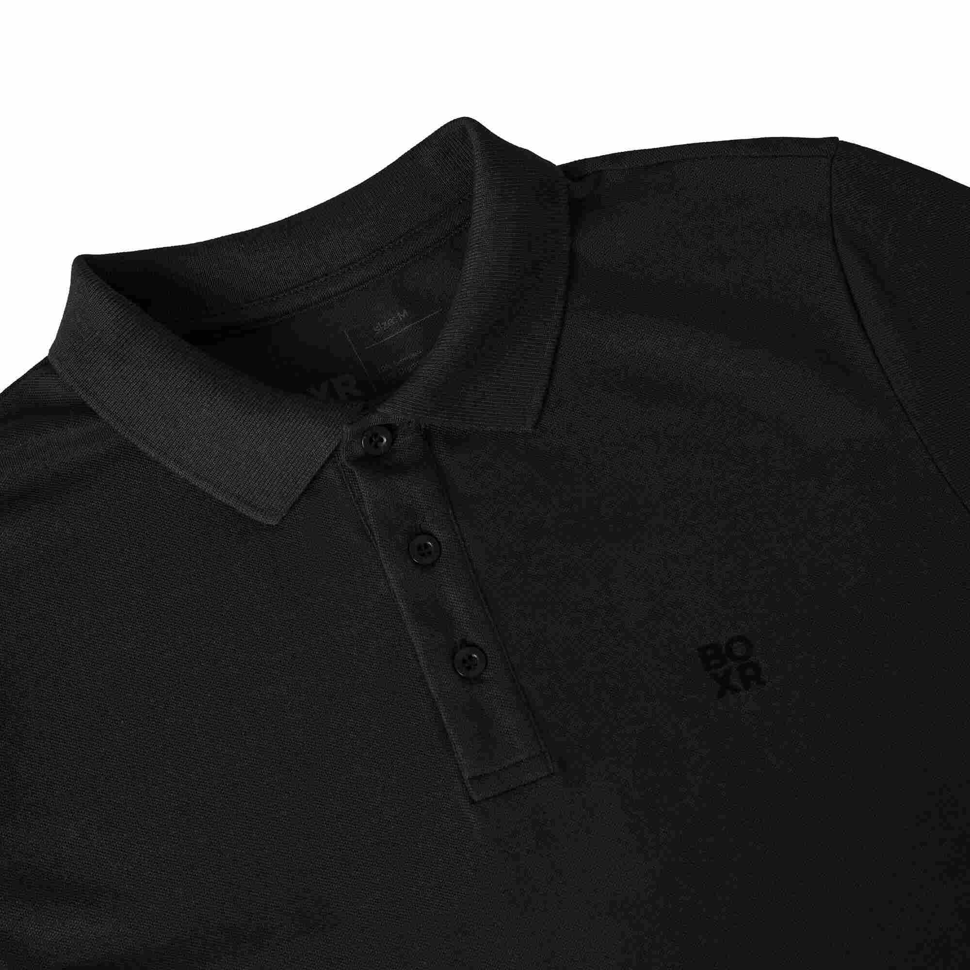 BOXR | Polo de bambú Pack de 2 Negro y Azul Marino