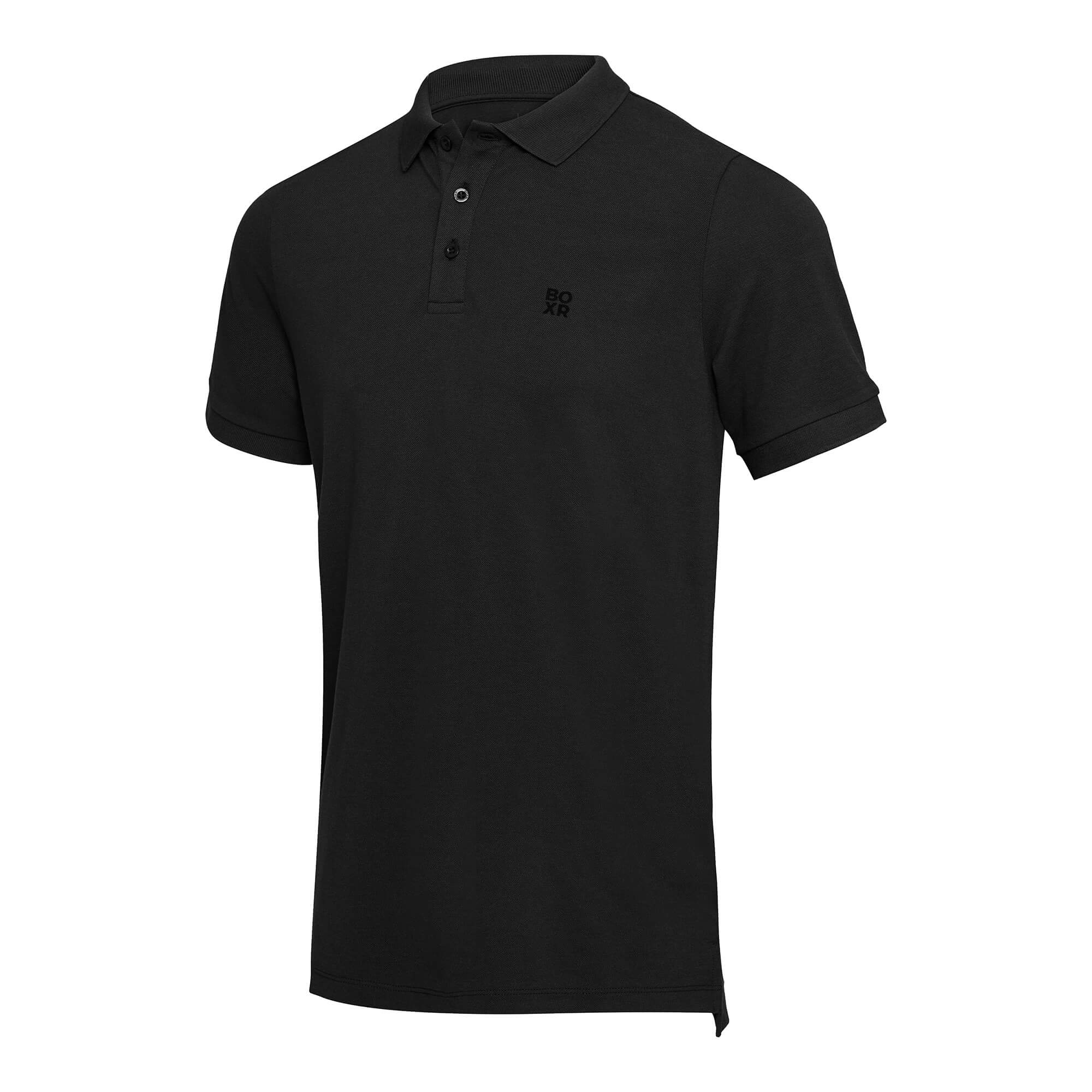BOXR | Polo de bambú Negro