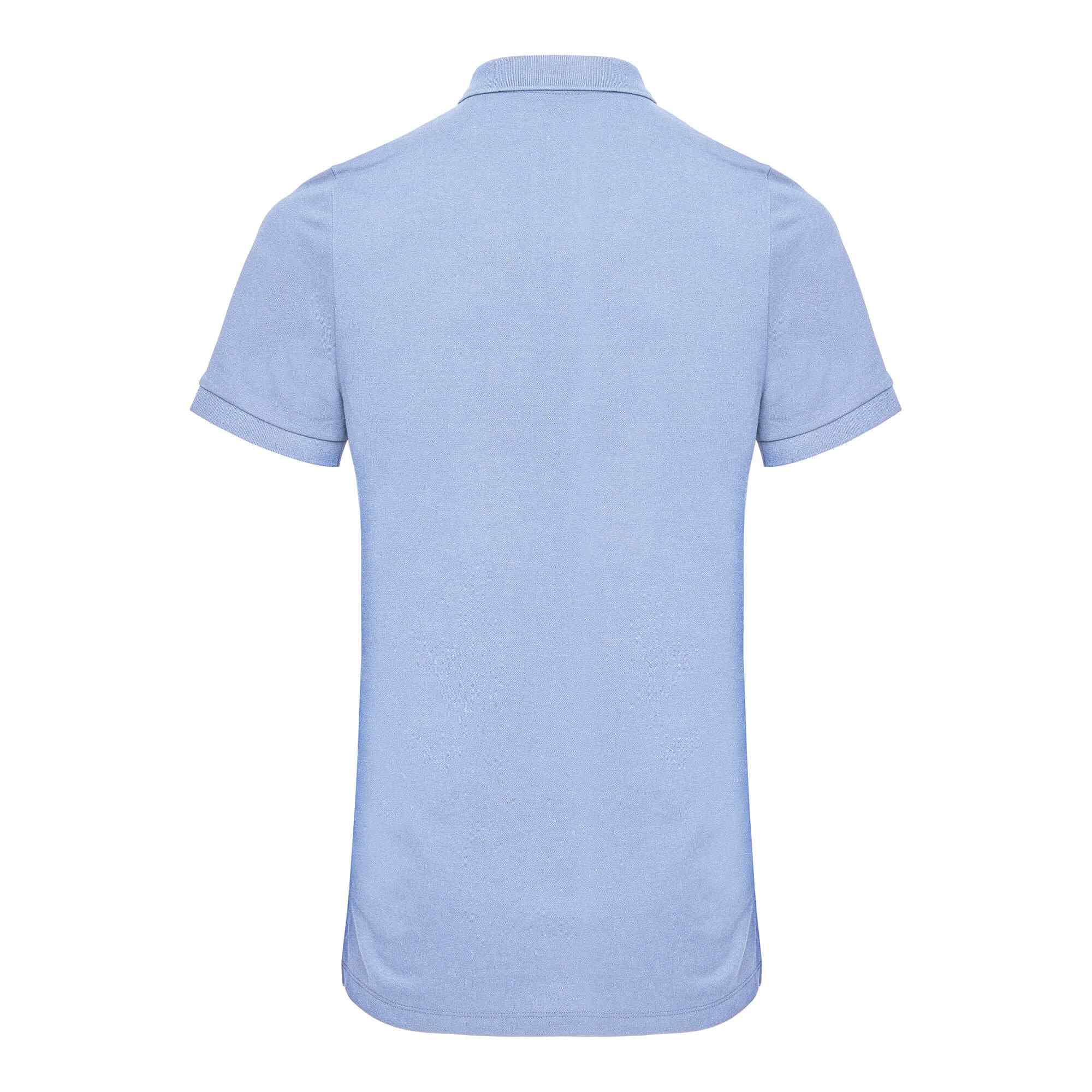 BOXR | Polo de bambú Azul Claro Melange
