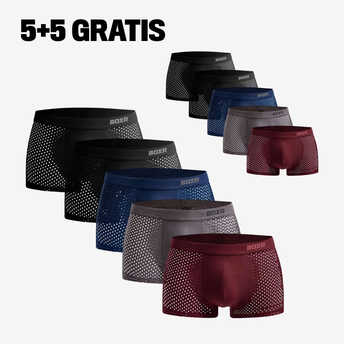 Bóxers de Bambú Original 5+5 GRATIS
