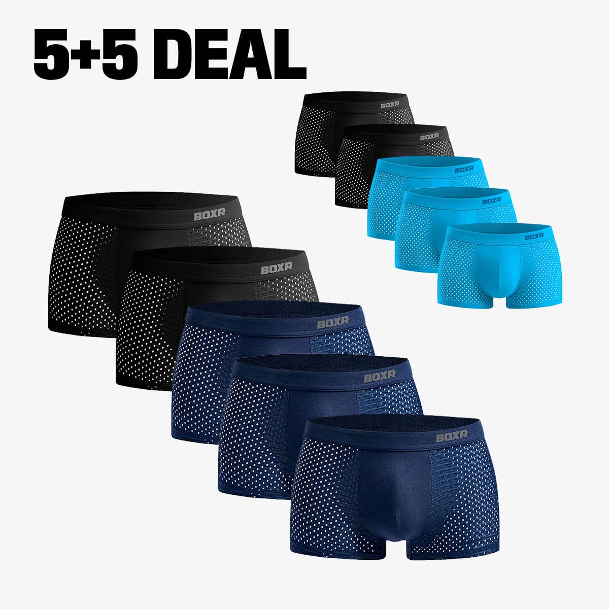Bóxers de Bambú Original 5+5 GRATIS