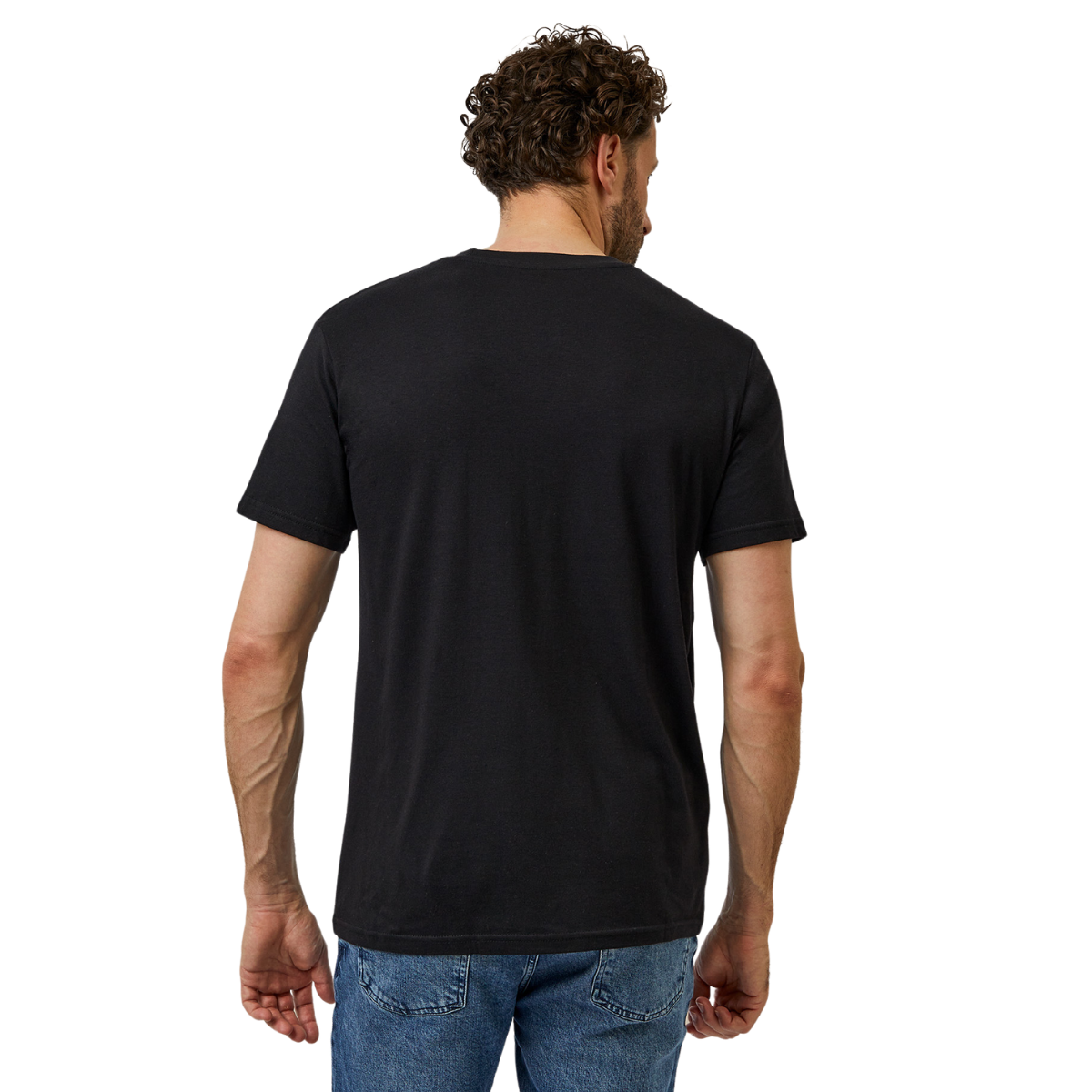 BOXR | Pack de 1 Camisetas Casuales de Bambú Negro