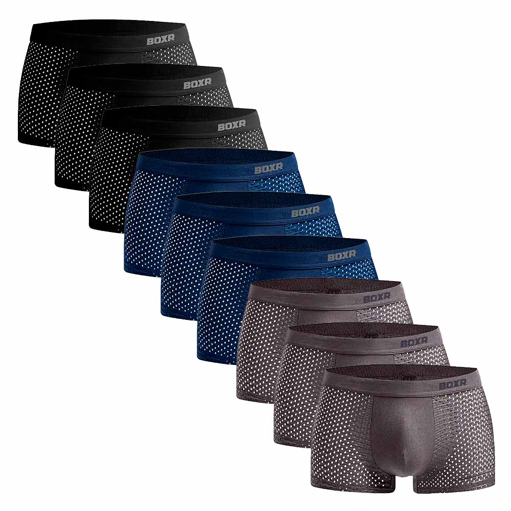 BOXR | Boxers De Bambú 2.0 - Pack de 9 - Originales