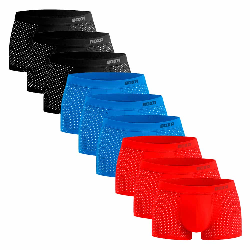 BOXR | Boxers De Bambú 2.0 - Pack de 9 - Fresco