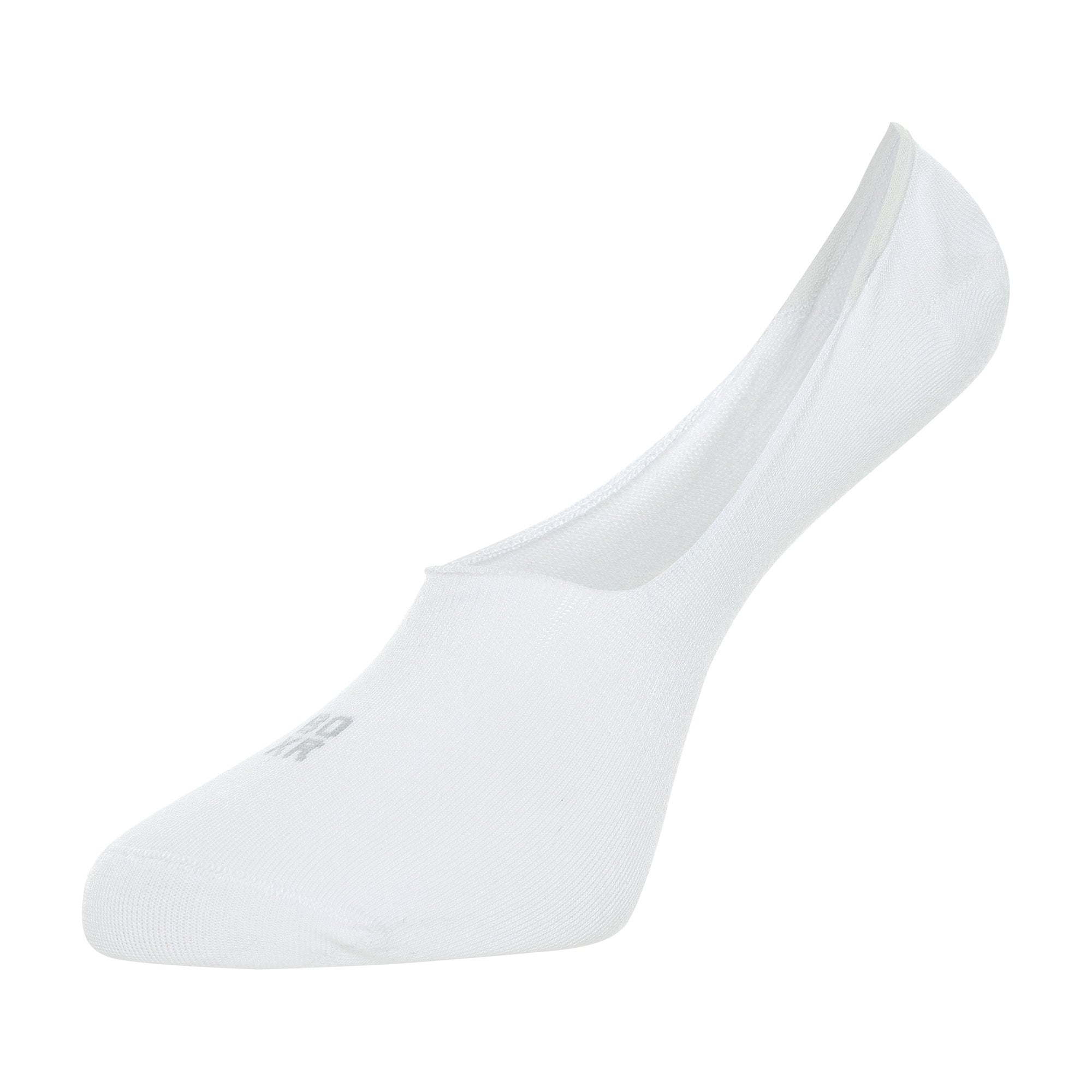 BOXR | Pack De 2 Pies De Bambú Calcetines Bajos Blanco