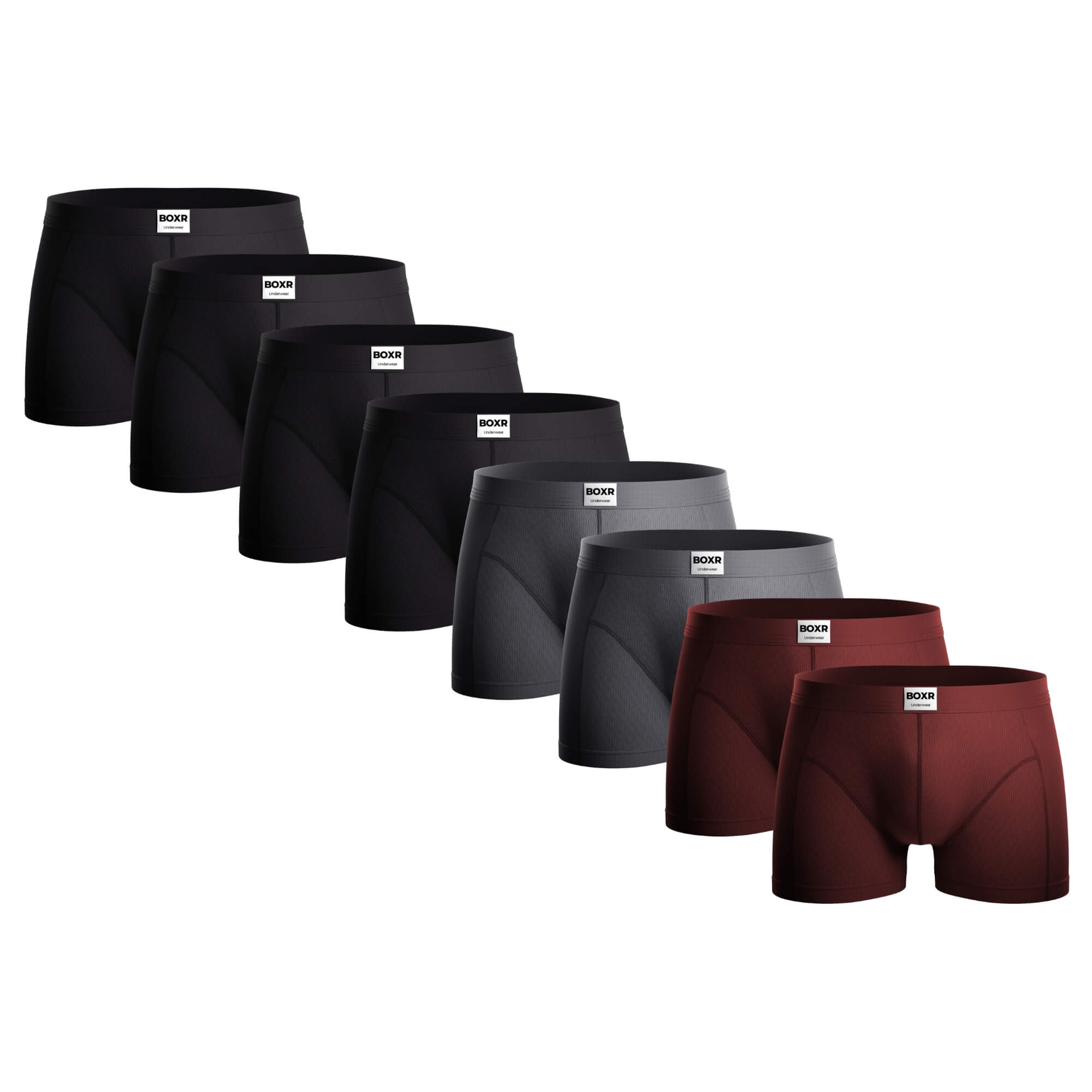 BOXR |  Bóxers Clásicos de Bambú - Pack de 8