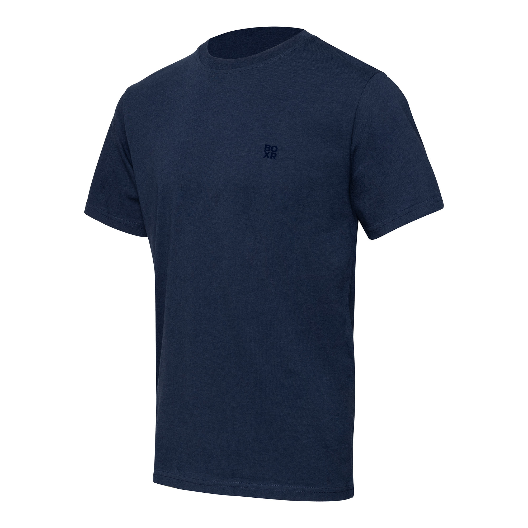 BOXR | Pack de 1 Camisetas Casuales de Bambú Azul Marino