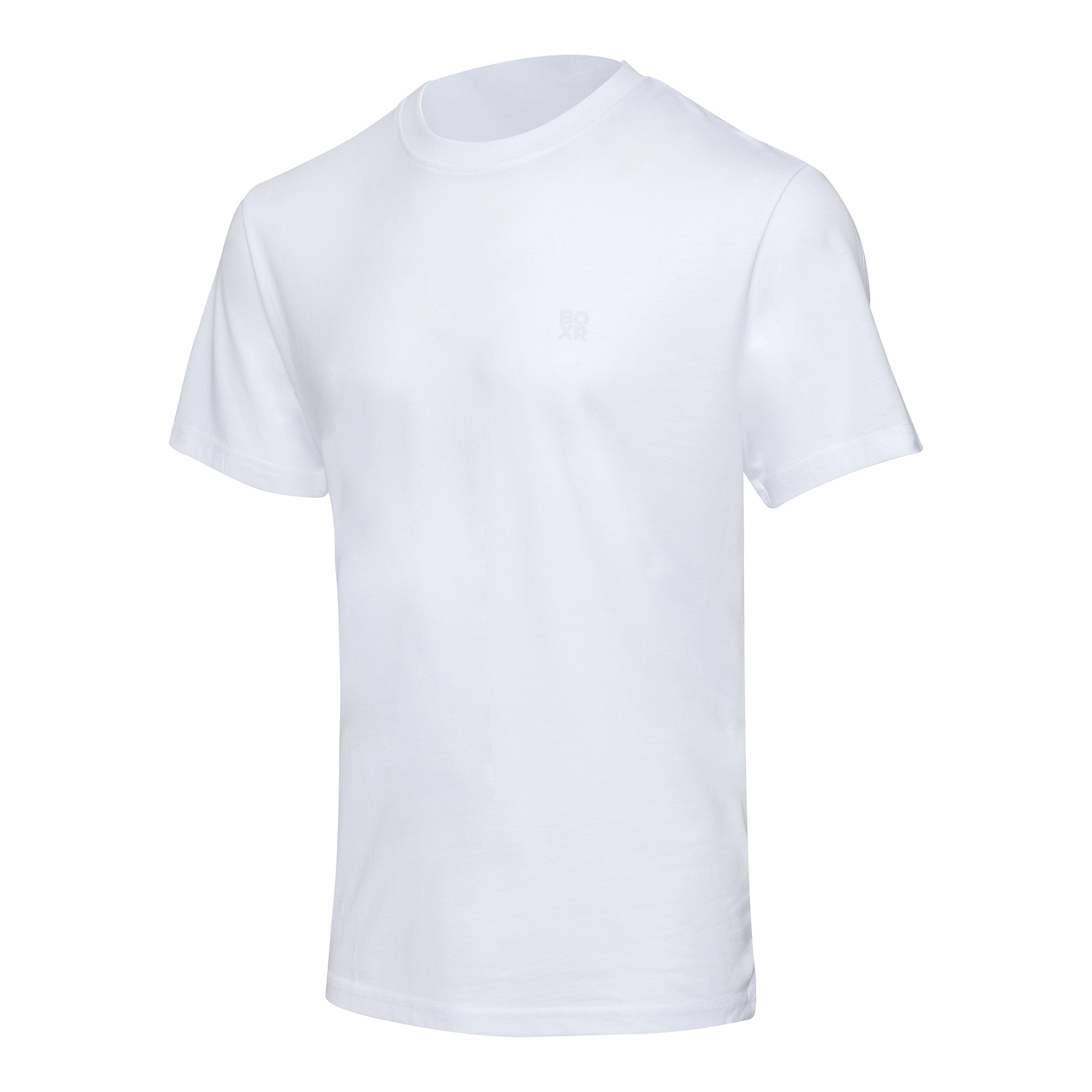 BOXR | Pack de 1 Camisetas Casuales de Bambú Blanco