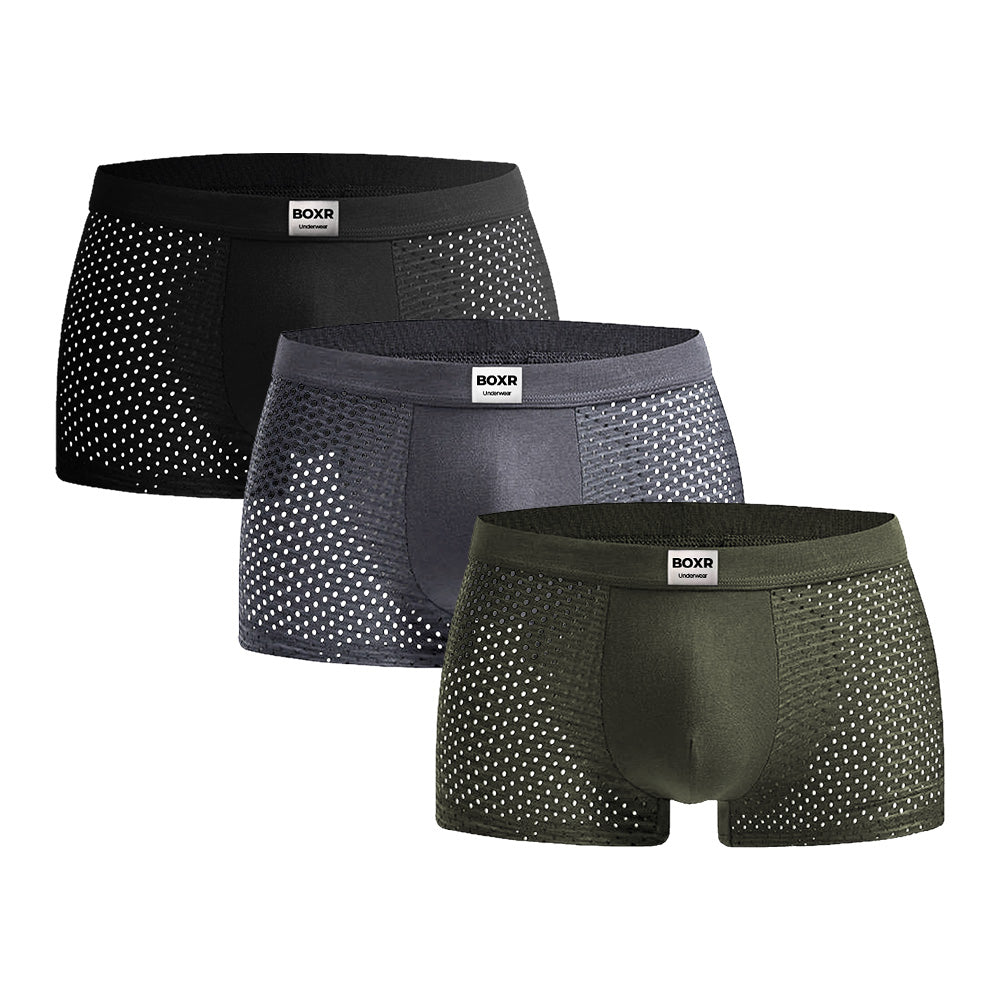 BOXR | Boxers De Bambú - Pack de 3 - Vibras del Bosque