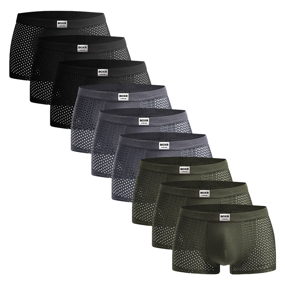 BOXR | Boxers De Bambú - Pack de 9