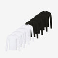 Camisetas interiores de manga larga de Bambú pack de 8