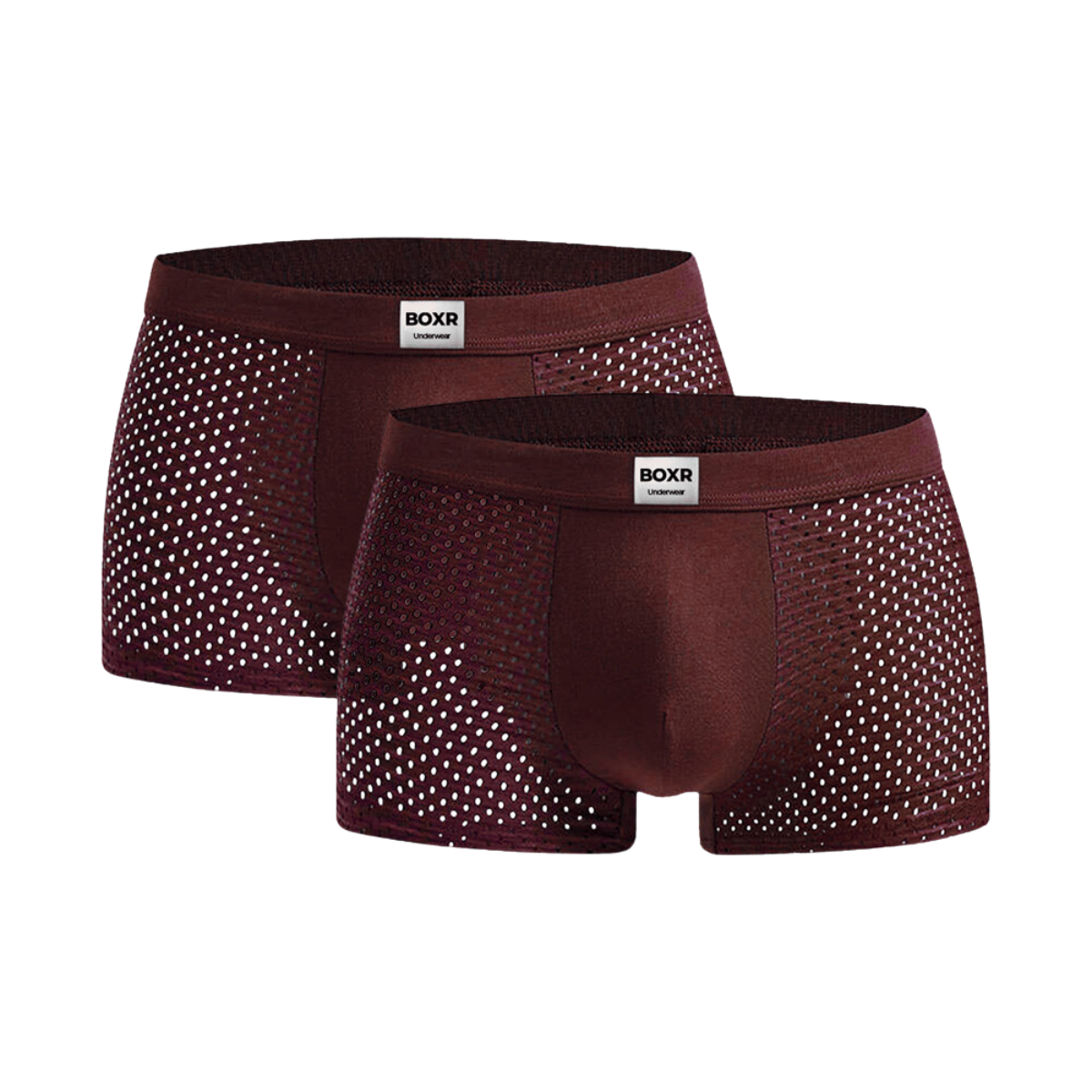 BOXR | Boxers De Bambú - Pack de 2 - Rojo