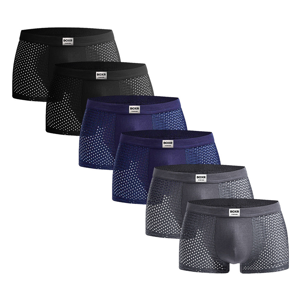 BOXR | Boxers De Bambú - Pack de 6 - Originales