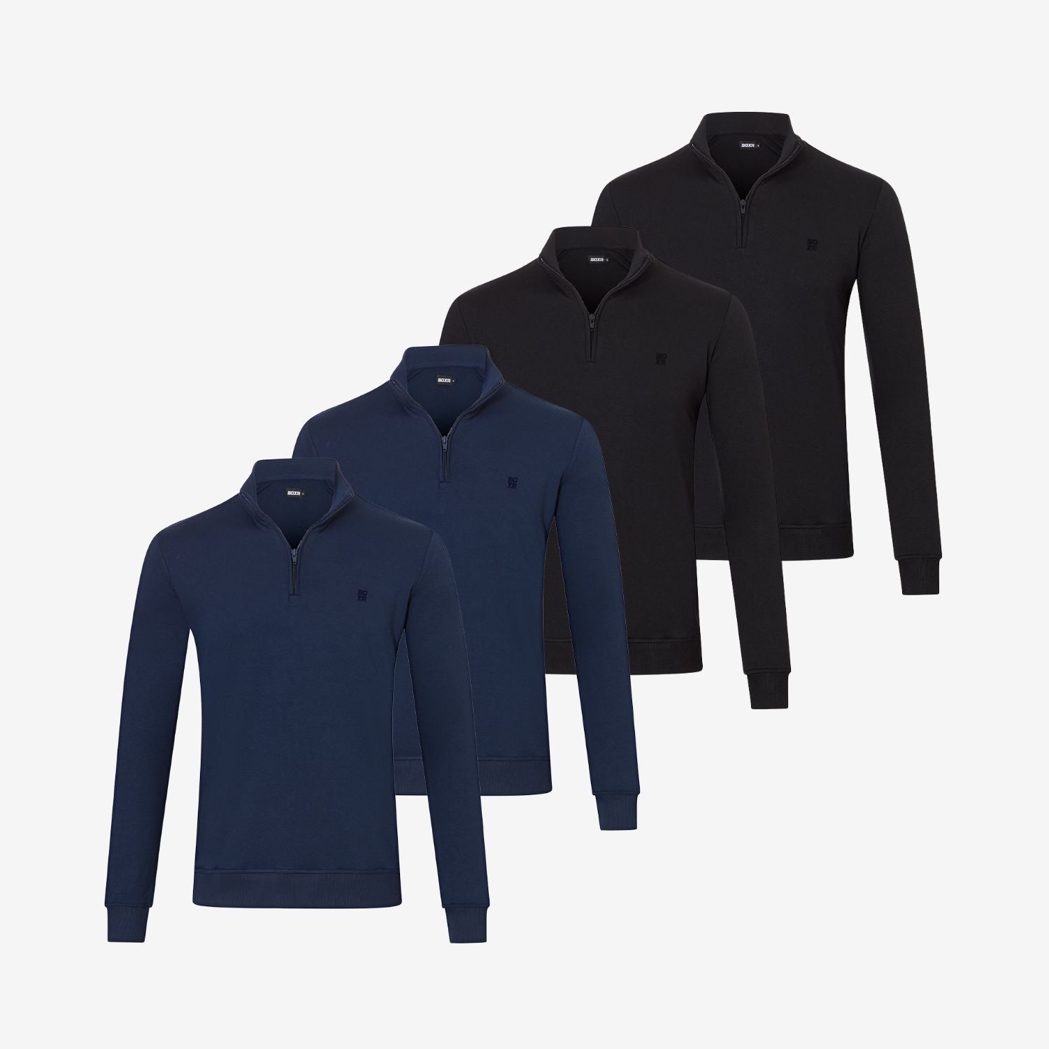 Jersey de Bambú con cremallera pack de 4