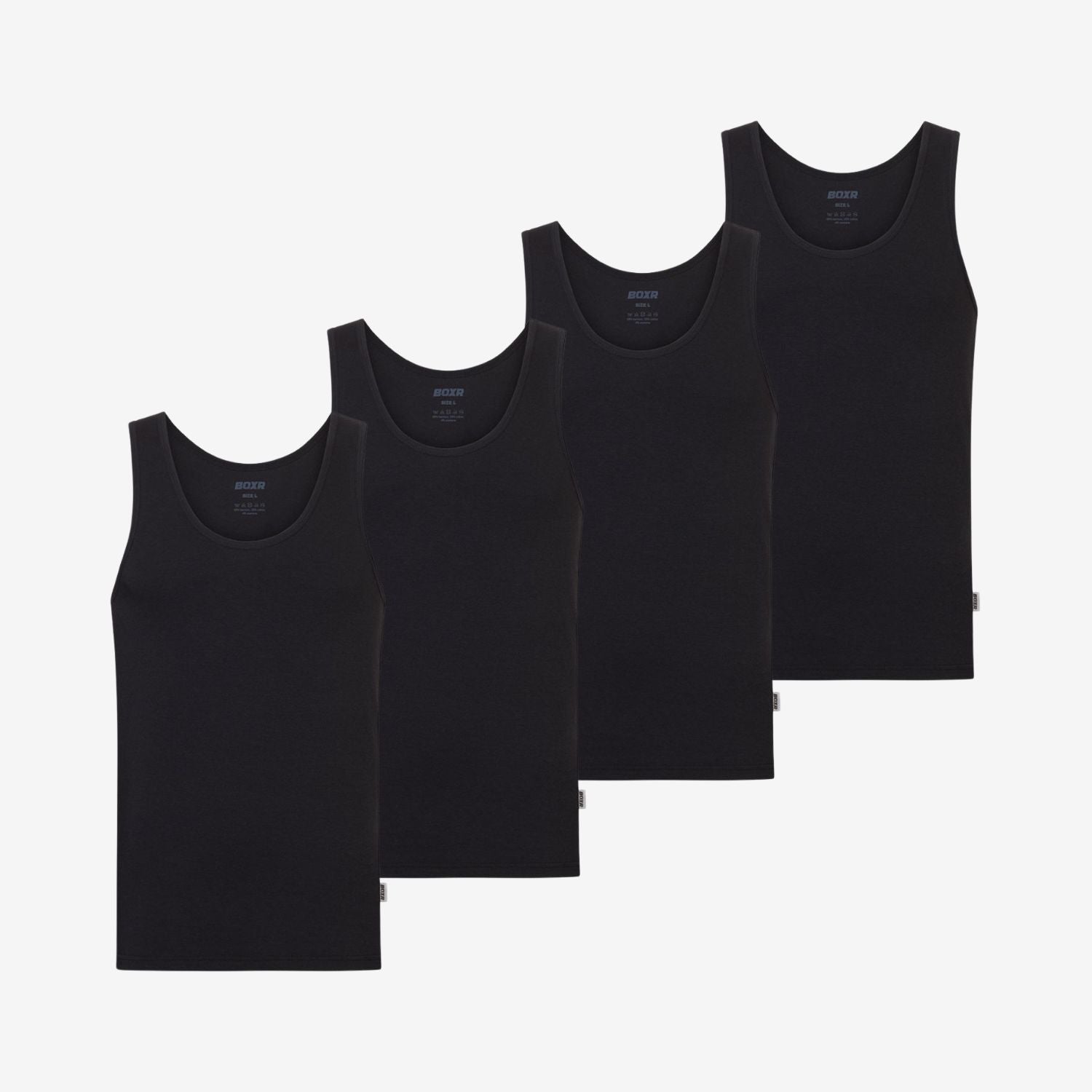 Camisetas interiores de Bambú pack de 4