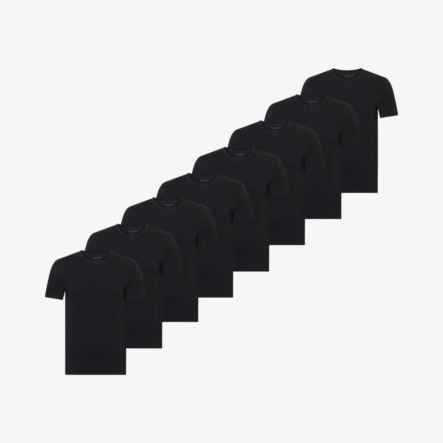 Camisetas interiores de Bambú cuello redondo pack de 8