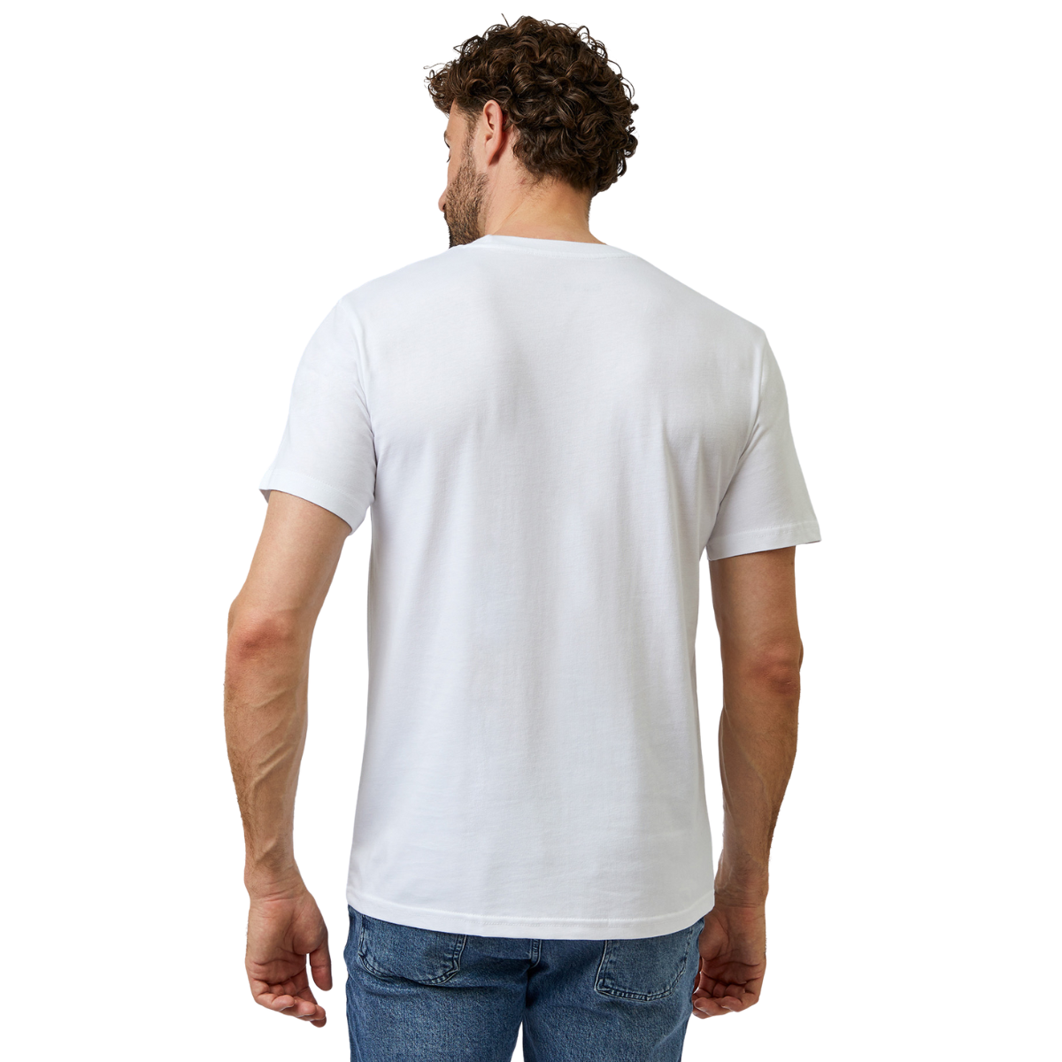 BOXR | Pack de 1 Camisetas Casuales de Bambú Blanco