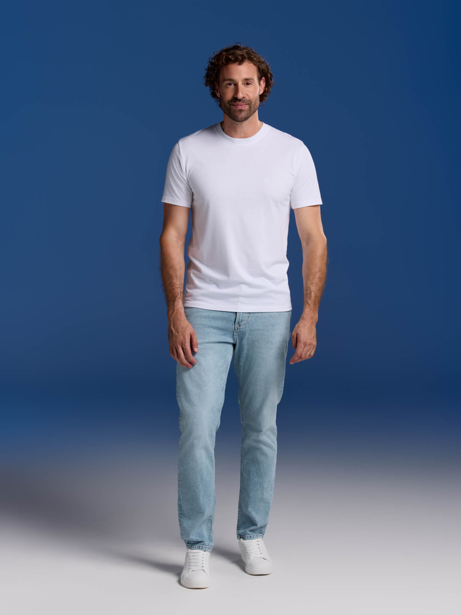 BOXR | Camisetas Casuales de Bambú - Pack de 5 - Blanco