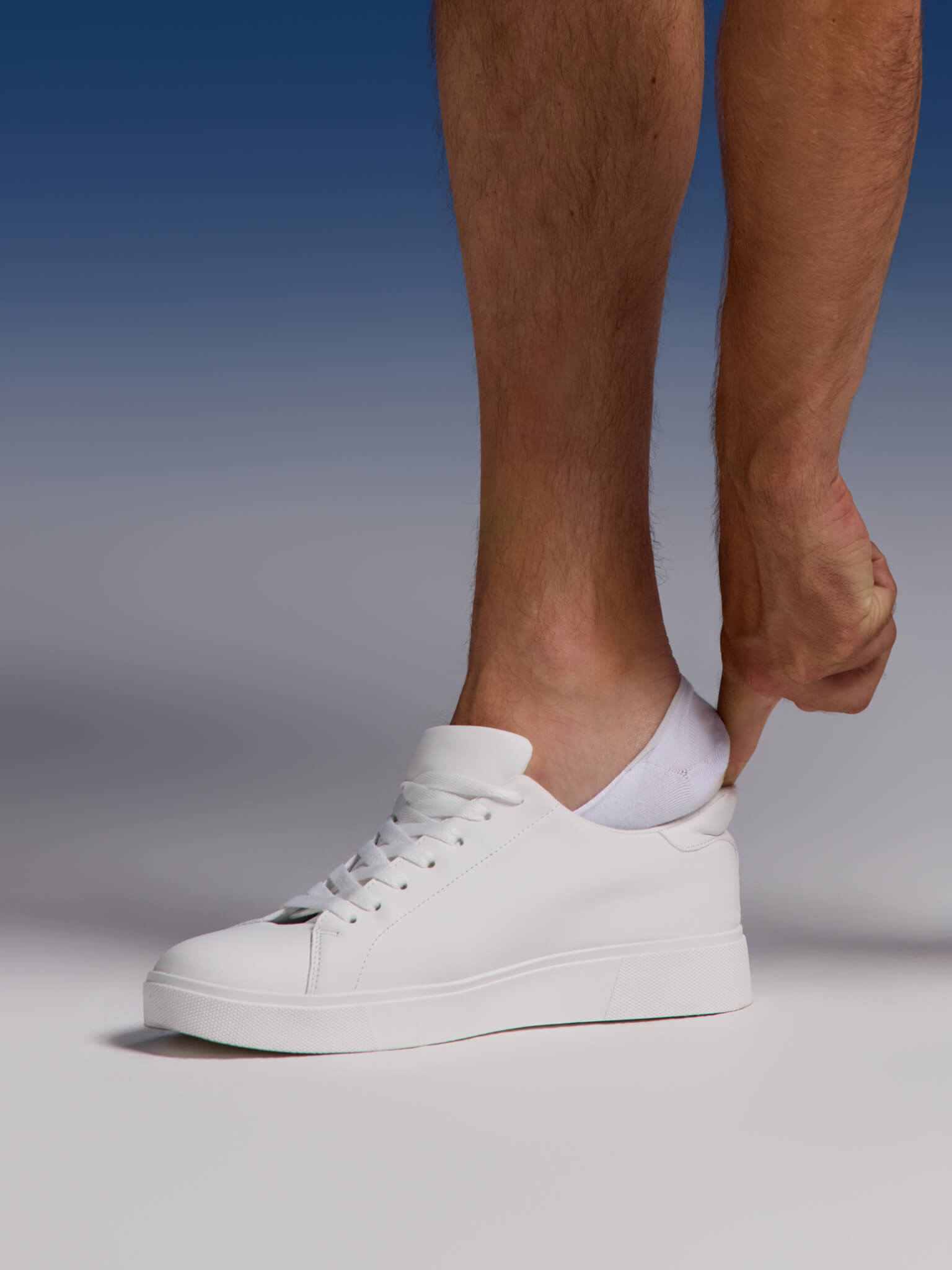 BOXR | Pack De 4 Pies De Bambú Calcetines Bajos Blanco