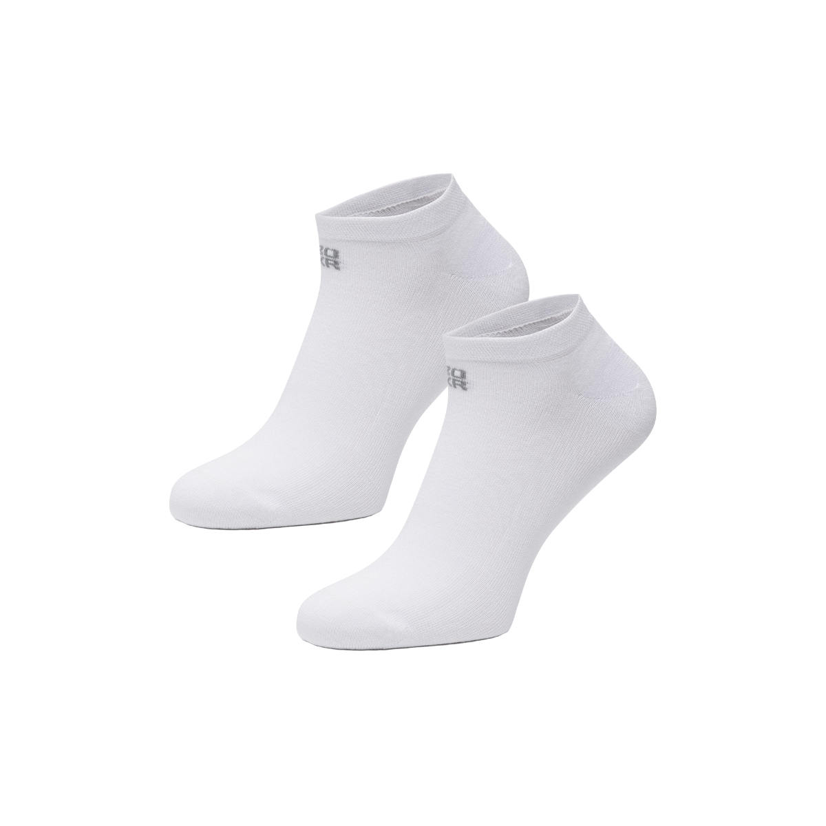 BOXR | Calcetines Tobilleros De Bambú - Pack de 2 - Blanco