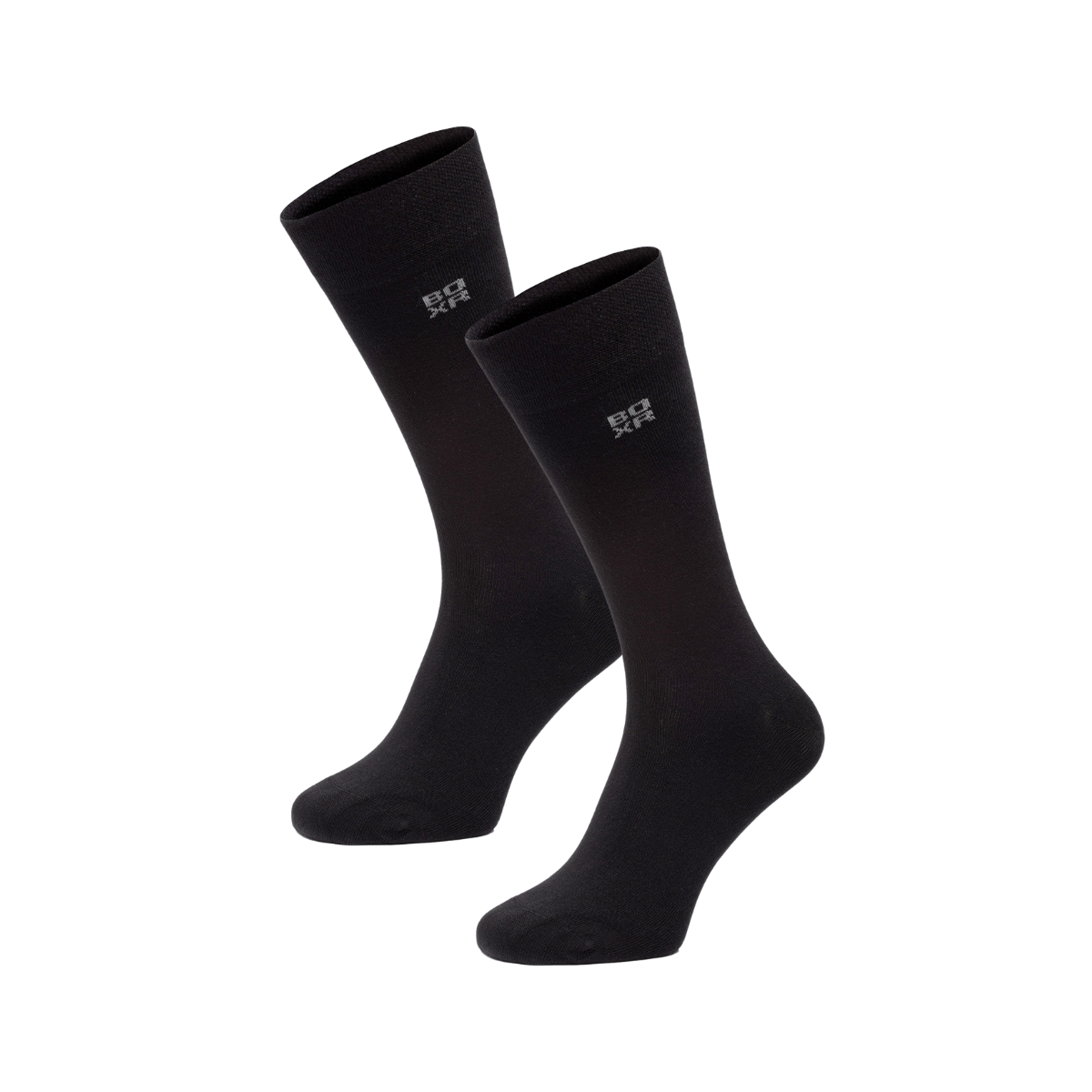 BOXR | Calcetines De Bambú - Pack de 2 - Negro