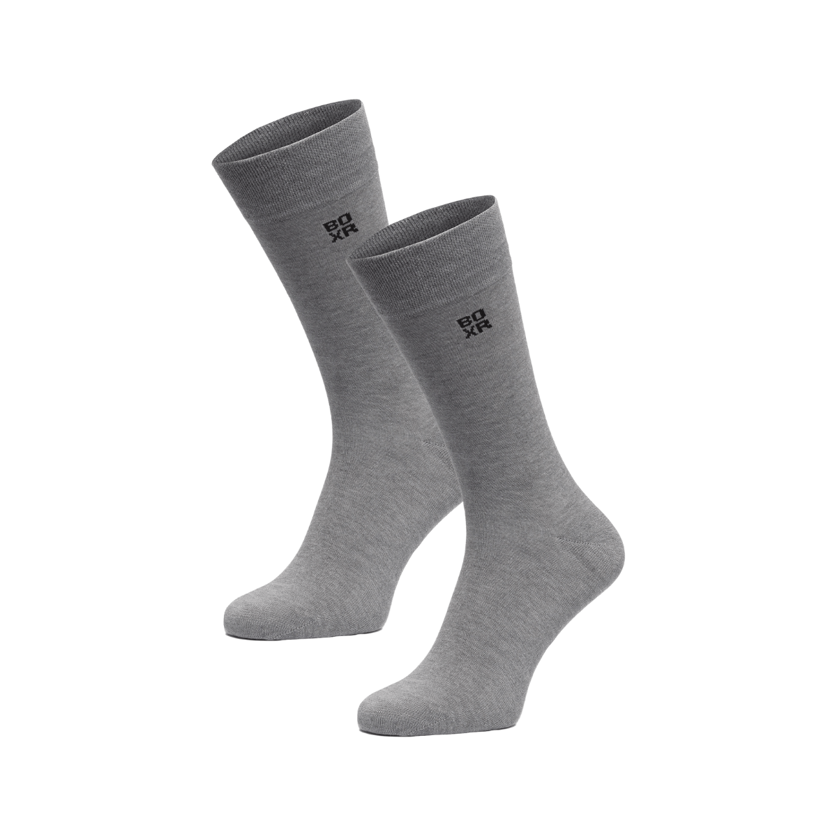 BOXR | Calcetines De Bambú - Pack de 2 - Gris