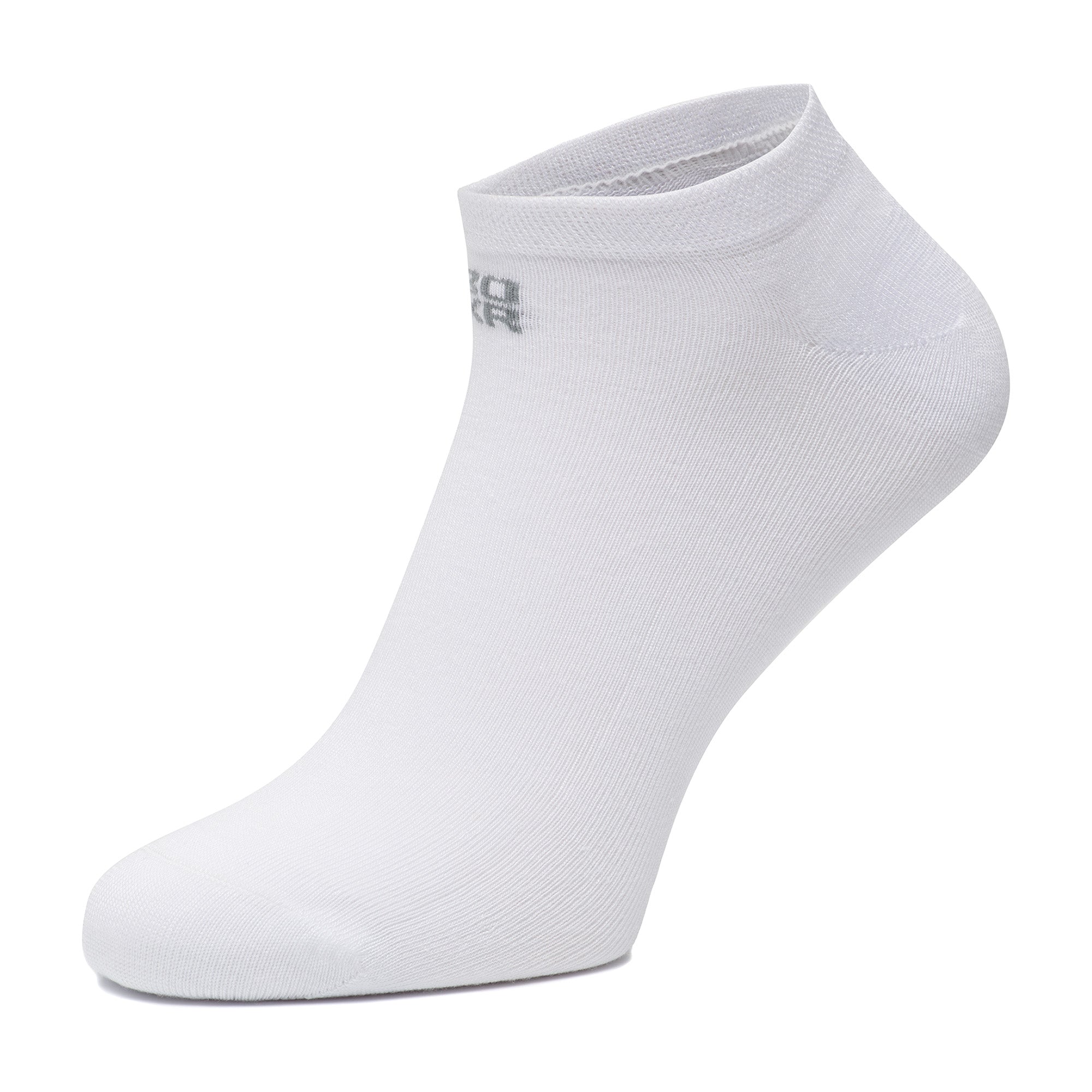 BOXR | Calcetines Tobilleros De Bambú - Pack de 2 - Blanco